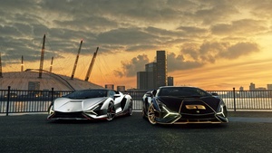 Lamborghini Sián FKP 37, Exotic car, 2021, 4K wallpaper