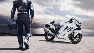 Suzuki Hayabusa, Biker, 2022, 4K wallpaper