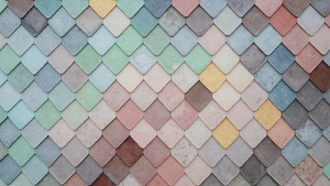 Pastel background, Multicolor, Pattern, Geometric, Shapes, Design, Girly backgrounds, Pastel background, 4K wallpaper