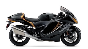 Suzuki Hayabusa, White background, 2022, 4K wallpaper