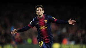 FCB, Lionel Messi, Football player, 4K wallpaper