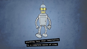 Bender (Futurama), Popular quotes, 4K wallpaper