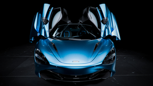 McLaren 720S, Dark background, Sports cars, 4K wallpaper