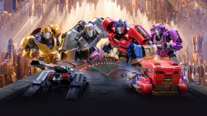 Transformers One, Movie poster, Orion Pax (Optimus Prime), B-127 (Bumblebee), Elita One, D-16 (Megatron), 2024 Movies, Animation movies, 4K wallpaper
