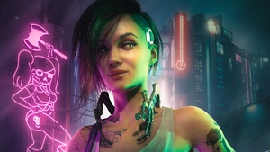 Judy Alvarez, Neon, Cyberpunk 2077, Cyberpunk girl, 2021 Games, 4K wallpaper