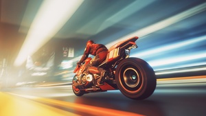 Yaiba Kusanagi CT-3X, Cyberpunk 2077, Cyberpunk bike, 2021 Games, 4K wallpaper
