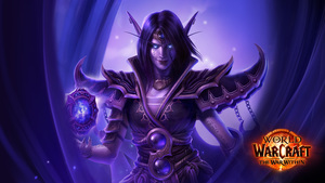 Voidweaver, Purple aesthetic, World of Warcraft: The War Within, 2024 Games, 4K wallpaper