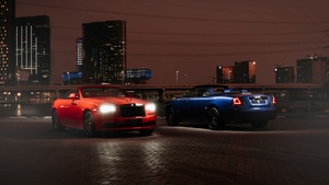 Rolls-Royce Dawn Black Badge, 2021, 4K wallpaper