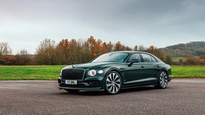 Bentley Flying Spur V8, 2021, 4K wallpaper