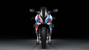 BMW M 1000 RR, Black background, Superbikes, 2021, 4K wallpaper