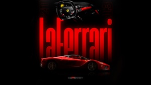 LaFerrari, Dark aesthetic, Ferrari, Dark background, 4K wallpaper