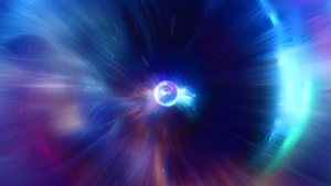 Eye, CGI, Bright, 3D, Blue, Spectrum, Glowing, 4K wallpaper
