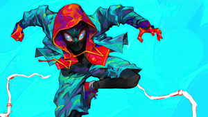 Miles Morales, Fan Art, Artwork, Marvel Superheroes, 4K wallpaper