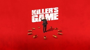 The Killers Game, Red background, 2024 Movies, Dave Bautista, 4K wallpaper