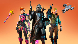 Fortnite, The Mandalorian, Skin, 2020 Games, Season 5, 4K wallpaper