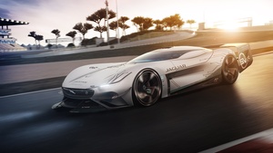 Jaguar Vision Gran Turismo SV, Race track, Hypercars, Concept cars, 2021, 4K wallpaper