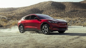 Ford Mustang Mach-E 4X, Electric SUV, 2021, Off-roading, 4K wallpaper