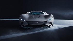 Jaguar Vision Gran Turismo SV, Hypercars, Concept cars, Dark background, 2021, 4K wallpaper
