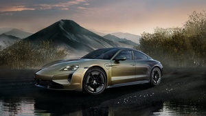 Porsche Taycan Turbo S, 2024, 4K wallpaper