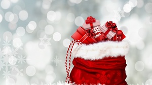 Gifts, Presents, Bokeh, Lights, Christmas Eve, Xmas background, Navidad, Noel, 4K wallpaper