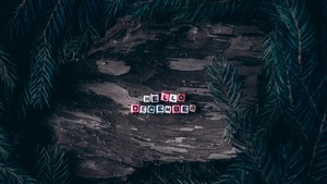Hello December, Dice, Assorted, Wooden background, Pine branches, Christmas decoration, Letters, 4K wallpaper