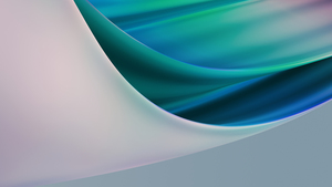 Waves, Fluidic, Teal, Turquoise, OnePlus Nord N100, Stock, 4K wallpaper