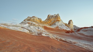 macOS Big Sur, Sedimentary rocks, Stock, Daylight, iOS 14, Vermilion Cliffs, 4K wallpaper