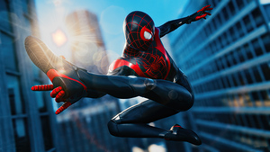 Marvels Spider-Man: Miles Morales, Photo mode, PlayStation 5, 2020 Games, Spiderman, 4K wallpaper