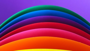 Artwork, Rainbow colors, Colorful background, Multicolor, Curves, Pattern, Texture, Vibrant, 4K wallpaper