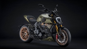 Ducati Diavel 1260 Lamborghini, Dark background, 2021, 4K wallpaper