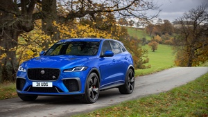 Jaguar F-Pace SVR, 2021, 4K wallpaper