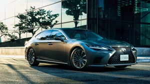 Lexus LS 500h, 2021, 4K wallpaper