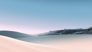 Microsoft Surface, Desert, Sand Dunes, Clear sky, Blue Sky, Sunny day, Daylight, Stock, 4K wallpaper