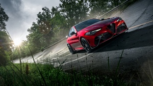 Alfa Romeo Giulia GTAm, Performance Sedan, Super saloon, 2021, 4K wallpaper