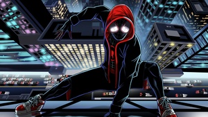 Miles Morales, Spiderman, Spider-Verse, Illustration, Marvel Comics, Spider-Man, 4K wallpaper