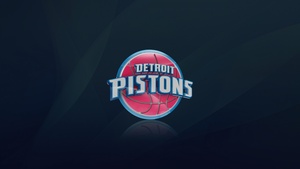 Detroit Pistons, Symbol, Logo, Basketball team, 4K wallpaper
