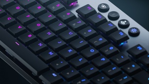 Logitech, Keyboard, Illuminated, RGB Light, 4K wallpaper