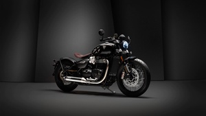 Triumph Bonneville Bobber TFC, Cafe racer, 2020, Dark background, 4K wallpaper
