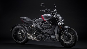 Ducati XDiavel Black Star, 2021, Dark background, 4K wallpaper