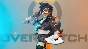 Tracer, Cosplay, Overwatch, 4K wallpaper
