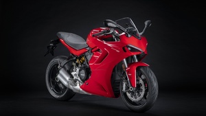 Ducati SuperSport 950, Sports bikes, Dark background, 2021, 4K wallpaper