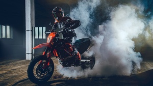 KTM 690 SMC R, Adventure motorcycles, Race bikes, 2021, 4K wallpaper