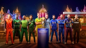 Cricket World Cup, 2023, Rohit Sharma, Pat Cummins, 4K wallpaper