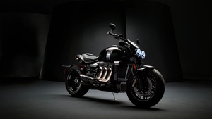 Triumph Rocket 3 TFC, Cafe racer, 2020, Dark background, 4K wallpaper