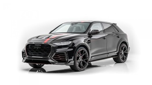 Audi RS Q8, Mansory, White background, 2020, 4K wallpaper