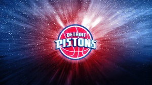 NBA, Detroit Pistons, Logo, Basketball team, 4K wallpaper