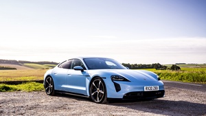 Porsche Taycan 4S, 2021, 4K wallpaper