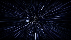 Hyperspace, Warp, Dark aesthetic, Space Travel, 4K wallpaper