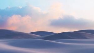 Windows 10X, Sand Dunes, Desert, Landscape, Evening, Microsoft Surface, 4K wallpaper