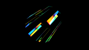 Glass, Spectrum, Colorful, AMOLED, 4K wallpaper